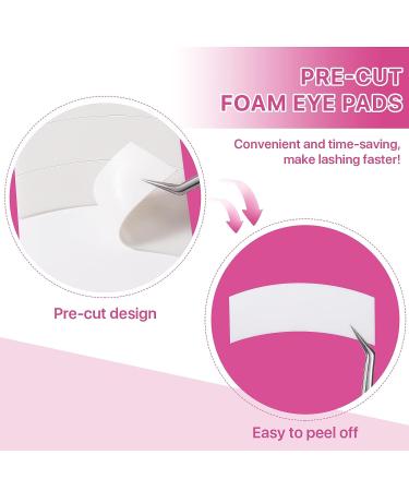 110 PCS Pre-cut Foam Tape Eye Pads for Lash Extensions - Lint Free, Hypoallergenic Under Eye Pads | Lash Supplies - Buy Online on GoSupps.com