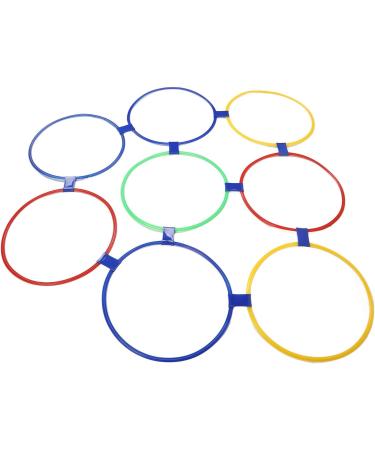Sensory Training Hoops Hopscotch Hoop 10PCS Plastic Material Environment Friendly Multipurpose for Daily Entertainment (Dia 47cm / 18.5in) - Buy Online on GoSupps.com