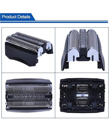 Lukasz 70B Shaver Replacement Foil & Cutter for Series 7 (720S 790CC 760CC 765CC 795CC 730 9565 750CC 9585 9591 7840S B) | International Shipping Available - Buy Online on GoSupps.com
