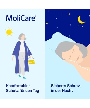 Molicare Slip Night - Incontinence Slip for Severe Urine & Stool Incontinence | Gr.M (80-120) | 30 Pieces for Men & Women - Buy Online on GoSupps.com