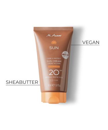 M. Asam Sun Care & Protect Body Sonnen Cream LSF 20 | Best SPF 20 Sunscreen for All Skin Types | International Shipping Available - Buy Online on GoSupps.com