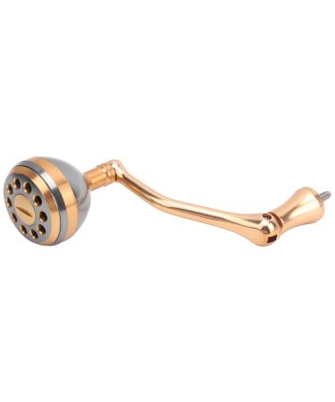 Dilwe Metal Reel Handle, Aluminum Alloy Screw-in Rocker Arm Reel Handle Suitable for Spinning Wheel(Large)