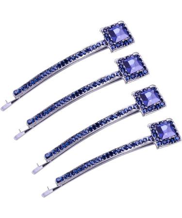 minkissy 4 Pairs Hair Pins Hair Jewelry Wedding Hairpin Pearl Clips for Hair Bridal Headpieces for Wedding Rhinestone Hair Barrettes Flora Hair Barrette Grace Partition Folder Miss - Buy Online on GoSupps.com