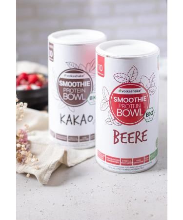 Organic Smoothie Protein Bowl Kocao 600g | Vegan Gluten-Free Soy-Free | Premium Quality from Germany | De- ko-006 | No Sweeteners - Buy Online on GoSupps.com