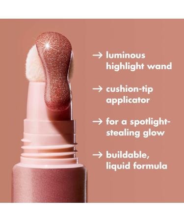 eleven.Halo Glow Liquid Highlighter Wall - Vegan Radiant Skin Champagne Campaign 10ml - International Shipping - Buy Online on GoSupps.com