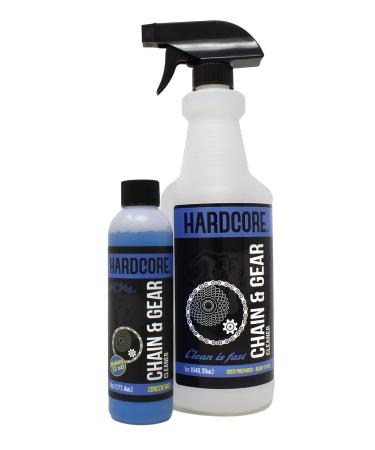 HARDCORE Chain & Gear Cleaner, Kit with bottle