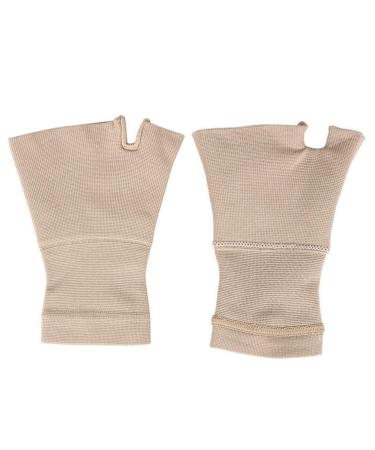 Wrist Thumb Support Sleeve - Compression Gloves for Carpal Tunnel Therapy | Fingerless Sports Wrist Brace | S Size 25x7x1cm - International Shipping Available - Buy Online on GoSupps.com