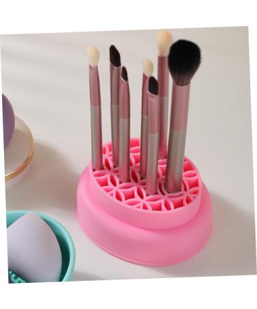 Angoily Makeup Brush Cleaner Makeup Brush Cleaning Cup Storage Box Make up Silica Gel Silicone Makeup Brush Holder - Buy Online on GoSupps.com