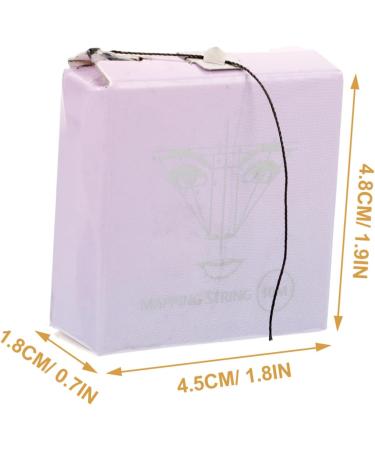 Healeved 4 boxes Eyebrow Drawing Brow Mapping Locating Linem Ruler M Women Makeup Pre- 4.80X4.50X1.80CMx4pcs As Shownx4pcs - Buy Online on GoSupps.com