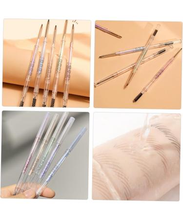 CANIGHT 5pcs Brown Eyebrow Pencils Eyebrow Makeup Tools Best Eyebrow Pencil Thin Eyebrow Pencil Plastic - Buy Online on GoSupps.com