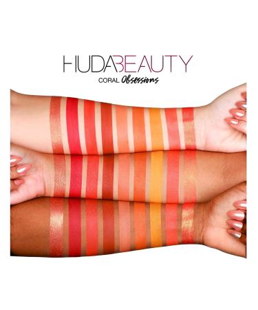Huda Beauty Coral Obsessions Palette - Coral Red | International Shipping Available - Buy Online on GoSupps.com