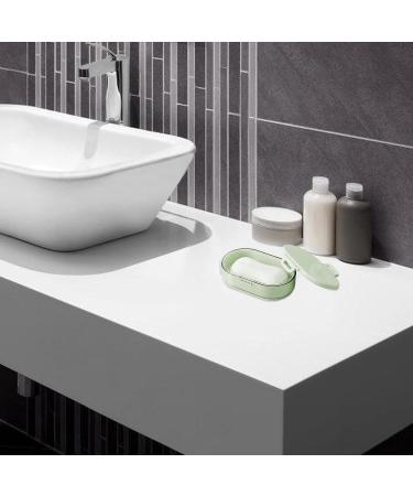  Holdes Travel Shampoo Case Travel Shampoo Holder Portable Shampoo Case Travel Shampoo Holder with Draining Surface Shampoo Bar Holder for Home Travel Green - Buy Online on GoSupps.com