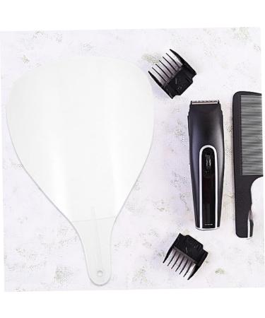 Masque Facial Transparent Protection Laque Cheveux 2 Pi ces Taille Standard Bouclier Plastique Polypropyl ne Spa Soin Cheveux Salon Coiffure Visage Complet - Buy Online on GoSupps.com
