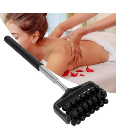 Verdant Touch Adjustable Head Roller Telescopic Massager | Back Roller & Arm Scratcher for Muscle Relaxation - International Shipping - Buy Online on GoSupps.com
