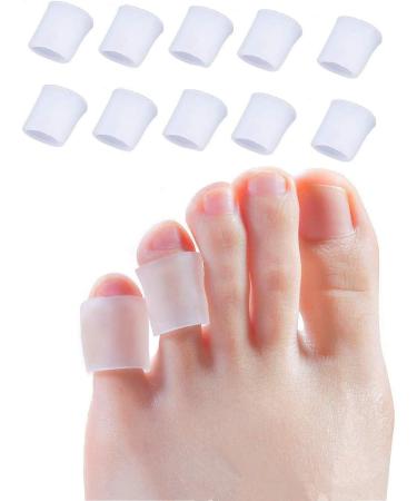 10x Toe Protectors | Silicone Toe Caps for Men & Women | Ideal for Smaller Toes - International Shipping Available - Buy Online on GoSupps.com
