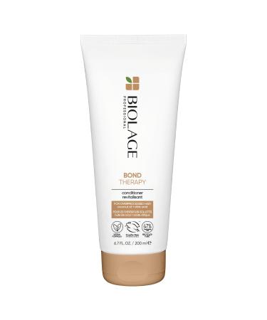 Biolage Fortifying Rinse-Out Treatment for All Hair Types Detangles & Strengthens Enriched with Coconut Oil & Citric Acid Vegan Formula Bond Therapy 200ml