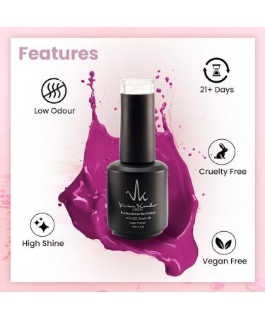 Vivien Kondor London Professional Gel Polish (Non Wipe Top Coat) - Buy Online on GoSupps.com