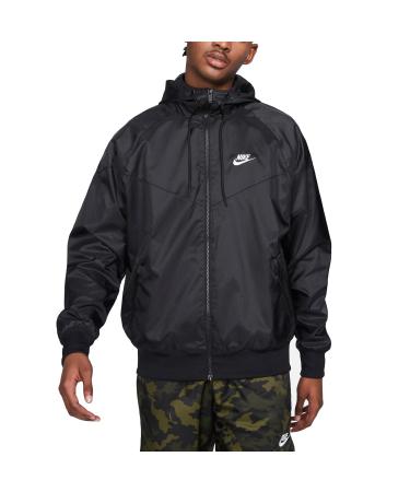 Nike Men's M NSW Swoosh Short WVN Large Black/Black