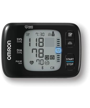 Omron RS7 Intelli IT Wrist Blood Pressure Monitor - Smartphone Compatible with Bluetooth Pairing and Positioning Sensor - Buy Online on GoSupps.com