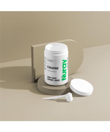 Nuray Premium Creatine Monohydrate Powder Energy Enhancer and Exercise Performance & Recovery, Support Muscle Mass & Brain Function Unflavored, 90 Serving, Vegetarian - Buy Online on GoSupps.com