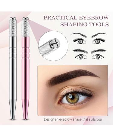 Lnfxkvva 50 Pcs Microblading Pens Manual Eyebrow Pencils Microblading Supplies Aluminum Microblading Hand Tools for Cosmetics Durable Easy to Use A - Buy Online on GoSupps.com