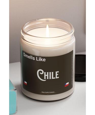 Natural Scented Soy Candle - 9oz Chile Fragrance | Romantic Gift - Clean Cotton Aroma - Buy Online on GoSupps.com