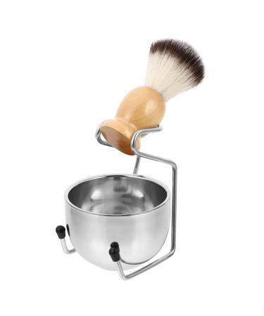 1 set of brush frame travel to fill Men Razing brush travel set for men beard adjustable shaving brushes wash travel set for men facial soap cream main man