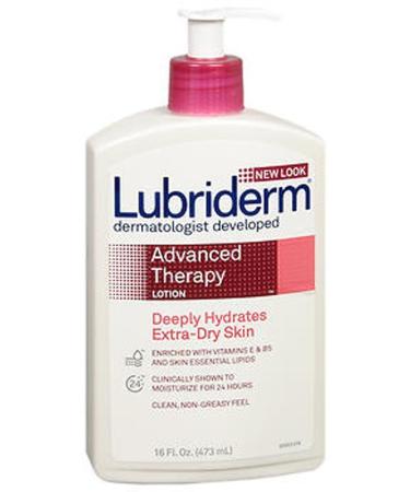 Moisturizer Lubriderm Advanced Therapy 16 Oz. Pump Bottle Pack of 2 Bottles