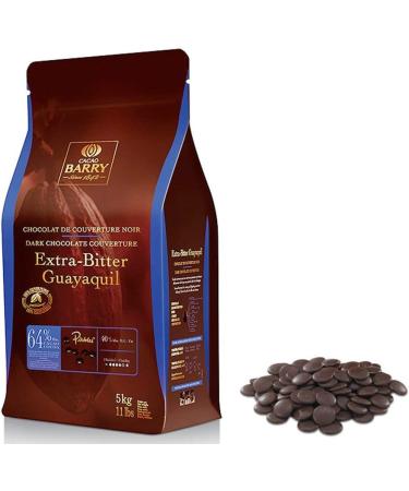 KG 5 Chocolate Fondant Extra Bitter Guayaquil Chocolate in Guns Ice Cream Cakes - Buy Online on GoSupps.com