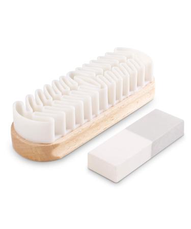 Suede & Nubuck Cleaning Kit By Care Guys: Hard-wearing crepe brush with A Cleaning Eraser /