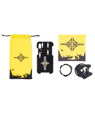 Phone Skope Complete Digiscoping Kit, Compatible with iPhones OR Samsung, Includes PhoneCase + Eyepiece Adapter + Lens Cloth