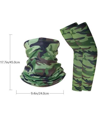 Shop Heallily UV Protection Neck Gaiter & Bandana - Arm Sleeves for Sun Protection | International Shipping Available - Buy Online on GoSupps.com