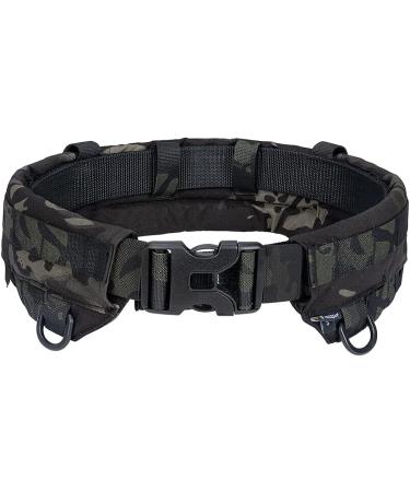 IDOGEAR Tactical Belt MOLLE Military Rigger's Belt Set Medium Multicam Black - Buy Online on GoSupps.com