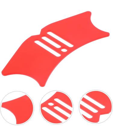 Housoutil Eyeliner Aids Lash Shield Eyeliner Guard Eyeliner Applicator Tool Silicone Eyeliner Pads Lash Tool Eyelash Applicator Mascara Applicator Guard Miss Make up Auxiliary Silica Gel Red 10.3x3.8cm Red - Buy Online on GoSupps.com