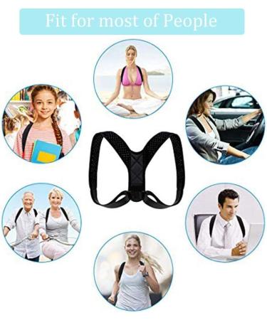 Posture Corrector for Men & Women - YoYang Adjustable Back Support Brace for Perfect Posture & Kyphosis Prevention - Buy Online on GoSupps.com