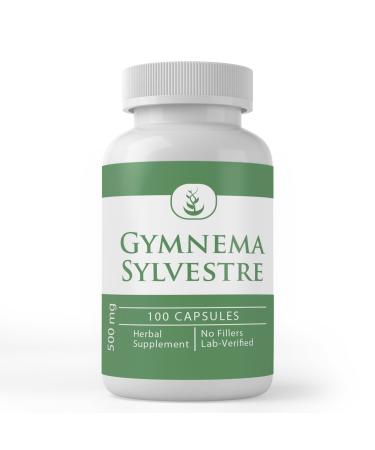 PURE ORIGINAL INGREDIENTS Gymnema Sylvestre (100 Capsules) Always Pure No Additives Or Fillers Lab Verified 100 Count (Pack of 1)