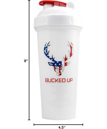 Bucked Up Creatine & Shaker Bundle Micronized Creatine Powder (250g 50 Servings) + 28oz Leak-Proof BPA-Free Shaker Bottle for Optimal Mixing - Buy Online on GoSupps.com