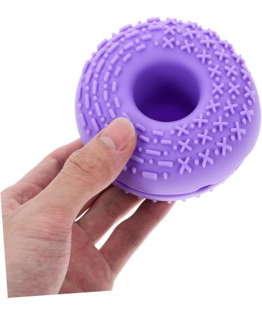 Healeved Makeup Brush Cleaner Pad Makeup Sponge Cleaners Make up Cleaner Make up Sponge Cleaner Makeup Brush Cleaner Mat Make up Brush Cleaner Cleanser Usb Silica Gel Purple Silicone Brush 8.3x8.3cm Purple - Buy Online on GoSupps.com