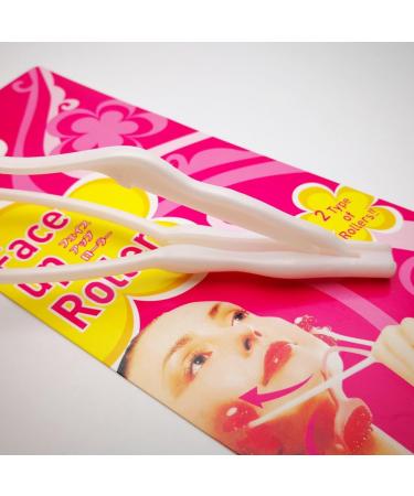 Rosencie 2-in-1 Face Up Roller - Soft Facial Massager for Slimming & Chin/Neck Removal | Best Skin Care Tool - Buy Online on GoSupps.com