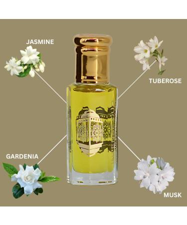 INTENSE OUD Al Yasmin Perfume Oil 12ML (0.40 OZ) With Black Gift Box Sweet Jasmine Creamy Tuberose & Soft Musk. - Buy Online on GoSupps.com