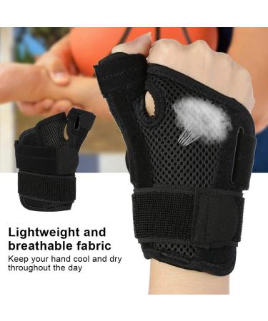 ZJchao Thumb Splint & Brace - Adjustable Thumb Support for Mallet Injury | Left & Right Hand Stabilizer - Buy Online on GoSupps.com