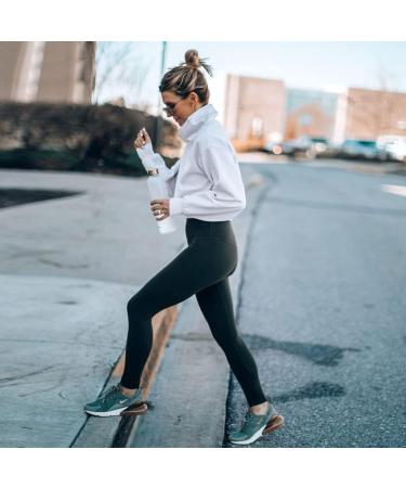 Hmuuo 3 Pack Women's Butt Lift High Waisted Yoga Pants - Set of 3 Black Leggings | Tummy Control, No See-Through, Workout Running Leggings for a Perfect Fit - Buy Online on GoSupps.com