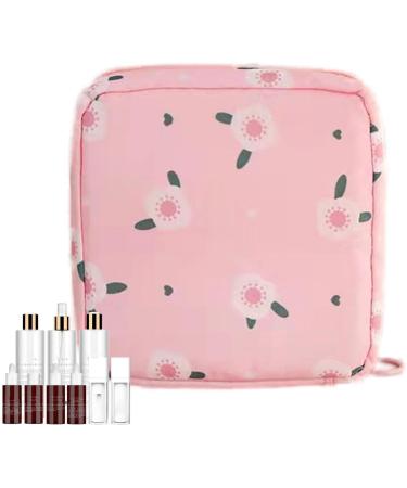 Women s Waterproof Taps Storage Bags | Portable Menstrual Pad & Tampons Organizer | Stylish Period Bags with Zipper Rose - Buy Online on GoSupps.com