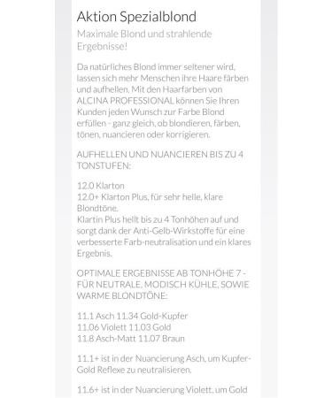 Dr AS Kurt Wolff Alcina Color Creme Specbl perm color 111+ 60ml - Buy Online on GoSupps.com