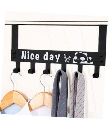 STOBAZA 2pcs Over Door Clothes Hanger Rack Over The Door Hook Home Hooks Coat Hanger Household Back Door 36X18CM As Shown - Buy Online on GoSupps.com