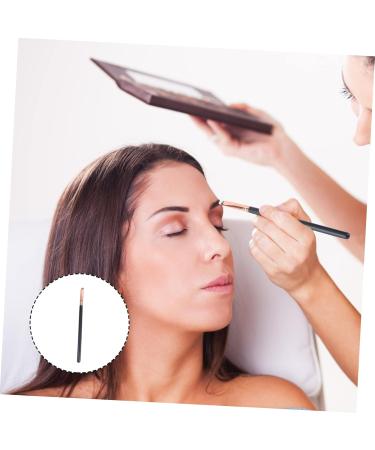 POPETPOP Makeup Angle Eyeliner Brush Eyeliner Brush Fine Angled Cosmetic Makeup Eyeshadow Nylon Cosmetics Brush Gel Eyeliner Brush Powder Brush Make up Wooden Travel Paint - Buy Online on GoSupps.com