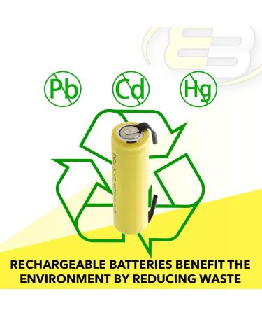 AA 1.2V 800mAh NiCd Rechargeable Battery - High Power for Telecom & RC Devices | International Shipping - Buy Online on GoSupps.com