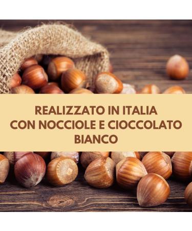 SEMAR | White hazelnut cream - MADE IN ITALY - 1kg ideal for private and commercial use (Gluten free) - Buy Online on GoSupps.com