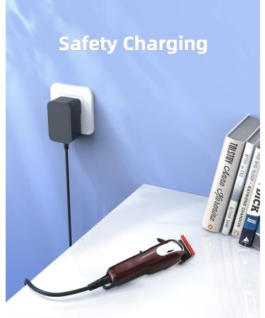 Wahl Cordless Magic Clipper Charger - Compatible with 8148, 8164, 8591, 8509, 1919 Models - AC Power Cord Supply for Clip Shaver - S010AZM0400200 - Buy Online on GoSupps.com