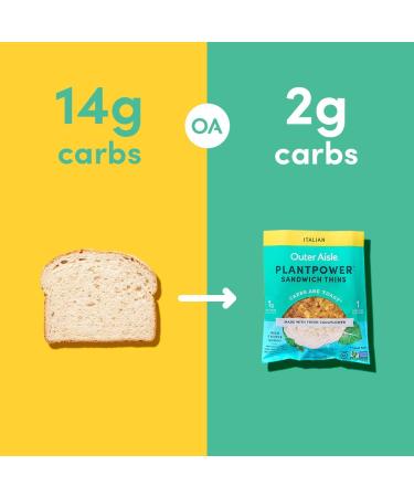 Outer Aisle Cauliflower Sampler Pack: Keto, Low Carb, Grain-Free, Gluten-Free (Italian Pizza Crust) - Buy Online on GoSupps.com